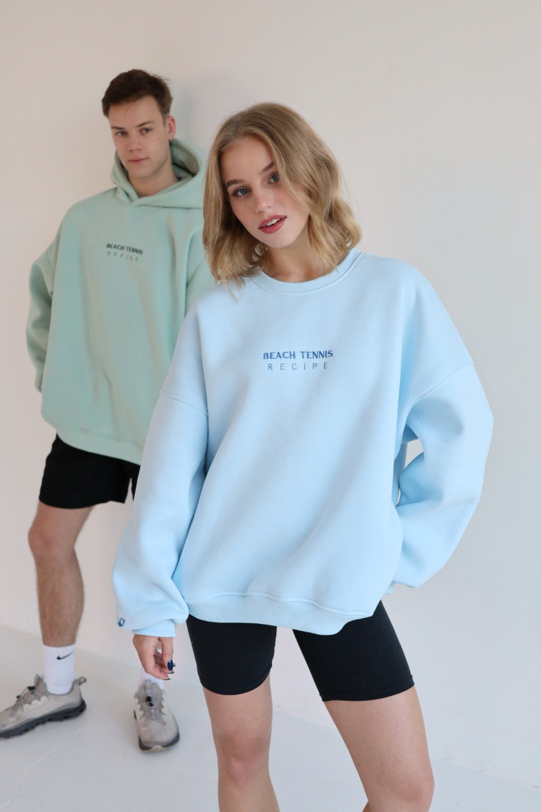 Džemperis “RECIPE” baby blue - Image 2