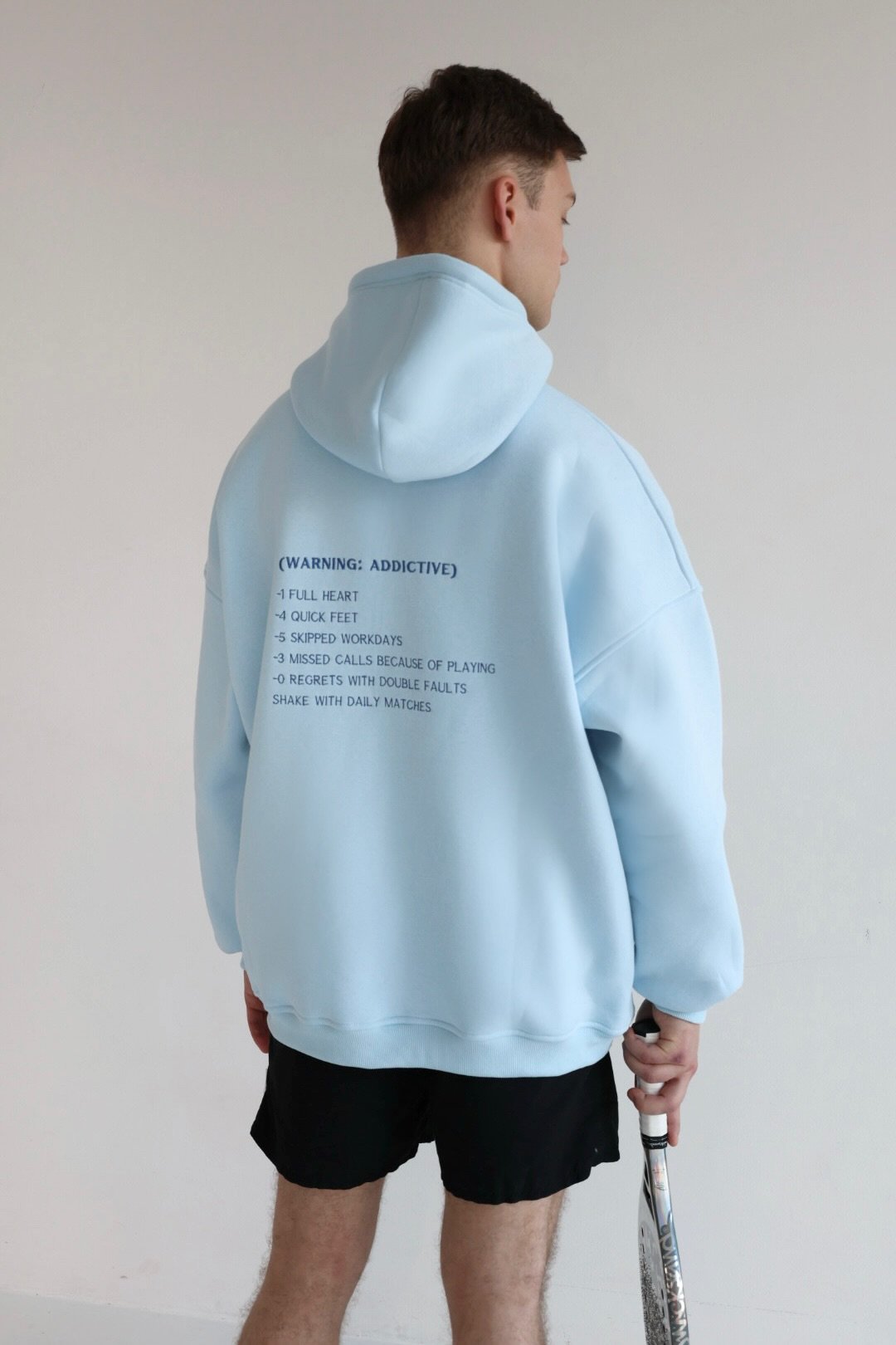 Džemperis “RECIPE” baby blue - Image 4