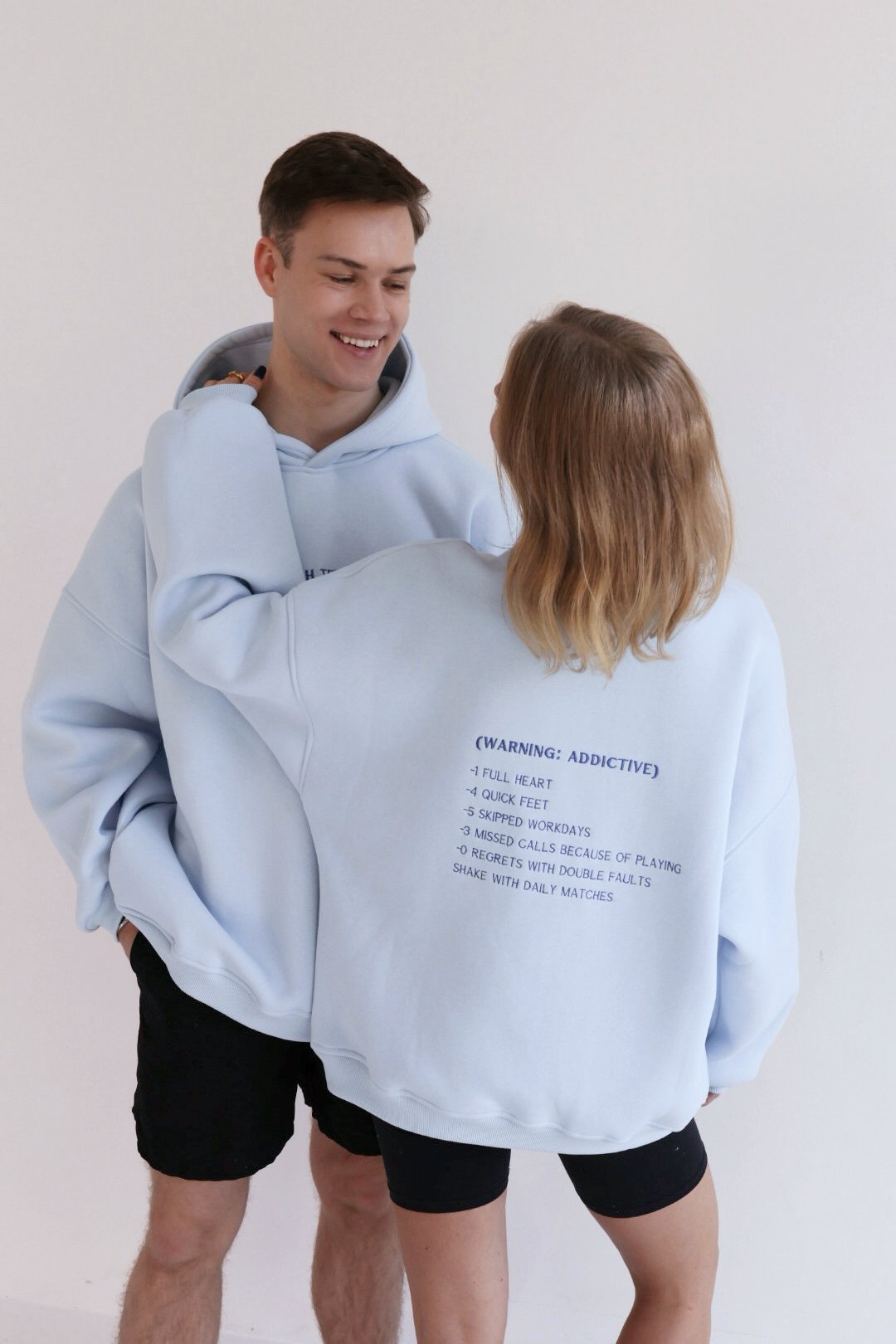 Džemperis “RECIPE” baby blue - Image 6